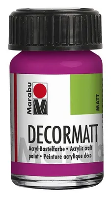 Immagine prodotto di Marabu 1401 39 014 Decormatt Acryl, Magenta 014, 15 ml