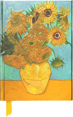 Produktbild von Vincent Van Gogh: Sunflowers (Foiled Journal)
