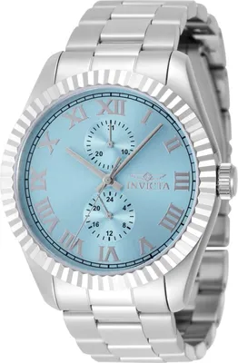 Produktbild von Invicta Specialty 48903 Herrenarmbanduhr - Quartz Bewegung - Edelstahl mit Blauem Zifferblatt - 43 mm