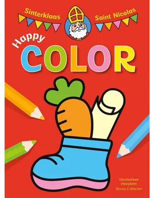 Image de Bloc de coloriage Sinterklaas Happy Color