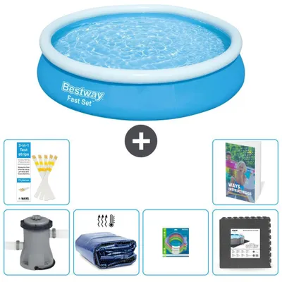 Produktbild von Bestway Fast Set Rund - 366x76 cm - 7-teilig  S177