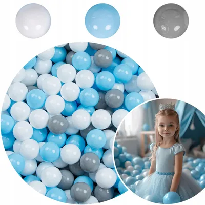 Produktbild von KiddyMoon Bälle für Trockenpool Kinder 50 Stück 7cm bunt