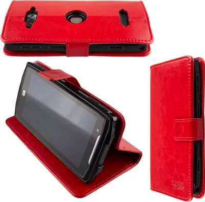 Image de caseroxx Housse de téléphone portable Housse compatible avec Crosscall Core-M5 Bookstyle-Case Wallet Case
