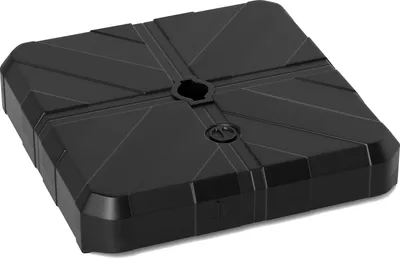 Obrázok produktu pre Stojan na slnečník Ampel na terasu, podstavec na slnečník, ktorý možno naplniť vodou a pieskom s krížovou konzolou, prenosná základňa s držadlami, nosnosť do 80 kg