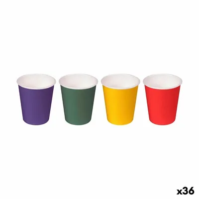 Obrázek produktu pro Sada skleniček na panáky Algon jednorázové kartonové barevné 40 kusů 50 ml (36 kusů)