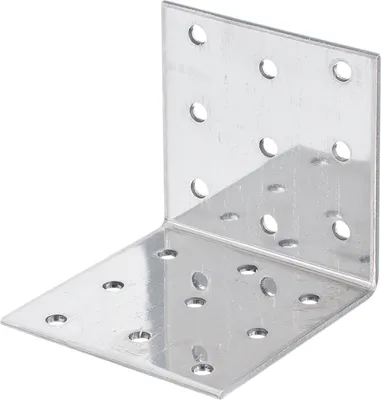 Produktbild von Alberts Lochplattenwinkel | sendzimirverzinkt | 40 x 40 x 60 mm | 40er Set
