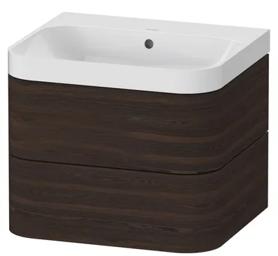 Produktbild von DURAVIT HP4345N6969 WTU m. Happy D.2 Plus, 2 Schk. ohne