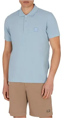 Immagine prodotto di Polo uomo EMPORIO ARMANI maglia manica corta con colletto e bottoni puro cotone articolo EM000571 AF12336, USA XXL-MEX EEG-FRA TTG BRA EEG-CN190/108B, Cotone 100%