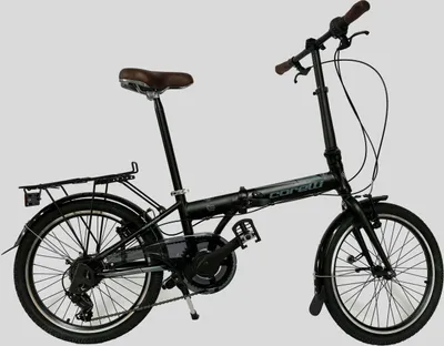 Produktbild von 20 Zoll Alu Faltrad Klapprad Shimano 7-Gang-Schaltung Klappfahrrad, Farbe:Schwarz-Blau