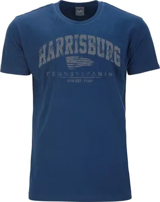 Produktbild von Übergrößen T-Shirt Harrisburg Grau AHORN SPORTSWEAR alpine blue 10XL