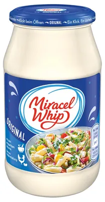 Produktbild von Kraft Miracel Whip Salatcreme cremig mild servierfertig 250ml