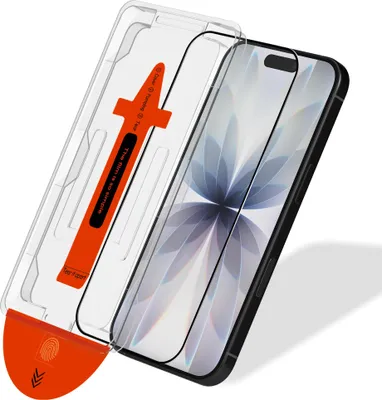 Produktbild von 1-Pack iPhone 17 Displayschutzfolie - Gehärtetes Glas | [Automatische Installation] - Blasenfrei