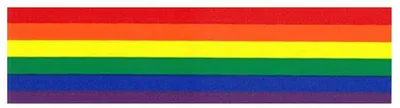 Produktbild von Rainbow Aufkleber / Sticker 5,08 x 38,1 cm / 2 x 15 inch