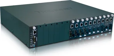 Immagine prodotto di TrendNet TFC-1600 TRENDnet Systemgehäuse für Glasfaserkonverter 16 Einschüben