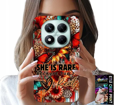 Image de Etui pour Xiaomi Note 14 Pro 5G - Elle est rare, Tournesols, Fleurs, Papillons