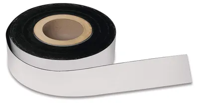 Magnetband PVC weiß 50 mm x 30 m