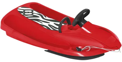 Productafbeelding van Hamax Sno Zebra, rood/zwart, kinderfietsstoeltje
