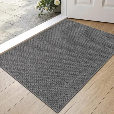 Produktbild von Schmutzfangmatte Innen 44 x 76 cm rutschfest Grau