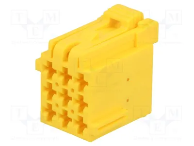 Immagine prodotto di 1 connettore: connettore femmina per cavo-cavo. Pin: 9 1-967621-1. Altri connettori