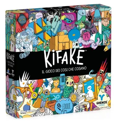 Immagine prodotto di Kifaké – Gioco da tavolo – Ghenos Games – 3-8 giocatori – 8+
