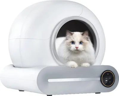 Produktbild von SMART CAT Automatische Katzentoilette D-HIPC101 mit Tuya App und automatischer Reinigung für Katzen