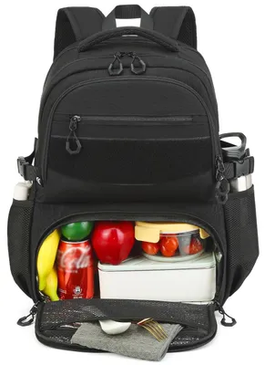 Imagen del producto de Omgoods: Mochila 2 en 1 con compartimento refrigerante, ideal para el trabajo y los viajes