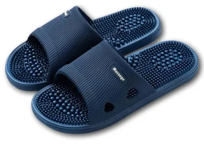 Produktbild von Xnlonby Massage Schuhe Hausschuhe Damen Herren Badeschuhe Schlappen Pantoffeln F