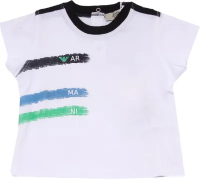 Immagine prodotto di 7439T maglia bimbo ARMANI BABY bianco multicolor t-shirt kid