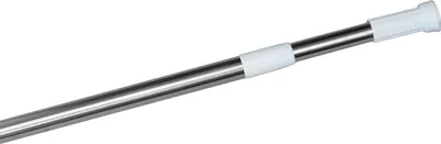 Immagine prodotto di Asta telescopica MSV in acciaio inox | asta per tende da doccia senza foratura | asta di tensione, regolabile ruotando, tenuta sicura | come asta per doccia, appendiabiti | lunghezza selezionabile fino a XXL (da 70 a 260 cm)