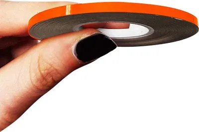 Image de Bande adhésive décorative pour voiture, KTM Orange, 3 mm x 10 m