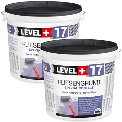 Zdjęcie produktu dla Grunt na płytki ceramiczne 40KG płytka na płytkę OSB FLIESENGRUND Level Plus 17