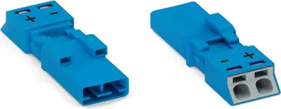 Produktbild von WAGO Stecker;2-polig;Kod. I;blau 890-1112