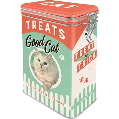 Produktbild von Nostalgic-Art Retro Aromadose, 1,3 l, Good Cat Treats, Vintage Design