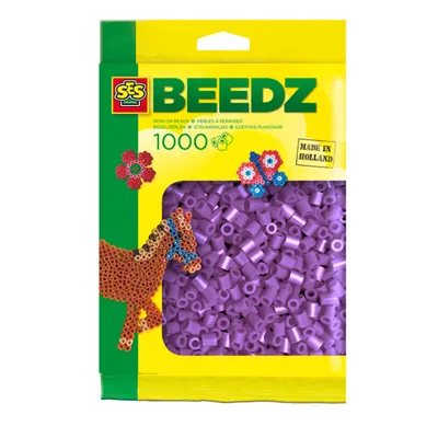 Image de SES Perles à presser, 1000 pcs, violet 00709