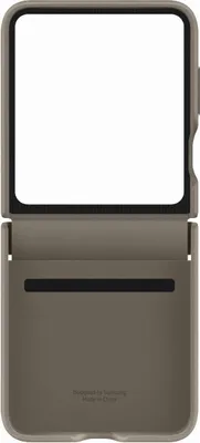 Zdjęcie produktu dla Samsung EF-VF731PAEGWW, Pokrowiec, Samsung, Galaxy Z Flip5, 17 cm (6.7"), Szarobrązowy