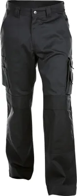 Produktbild von DASSY® Miami BW Arbeitshose mit Kniepolstertaschen SCHWARZ Gr.48 Länge: STANDARD