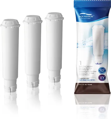 Obrázek produktu pro Sada vodních filtrů pro kávovar AL-TES46 3ks - Kompatibilní s KRUPS MELITTA BOSCH SIEMENS NIVONA AEG -Kávovar s vodním filtrem