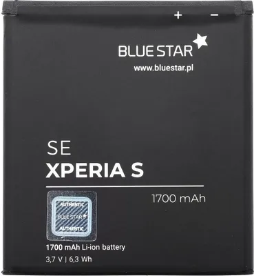 Produktbild von Bluestar Akku Ersatz kompatibel mit Sony Xperia S (LT26I) 1700 mAh Austausch Batterie BA800 Accu
