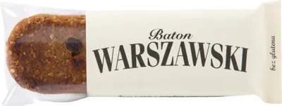 Zdjęcie produktu dla Baton Warszawski - Gryczany z sezamem i goji 50g