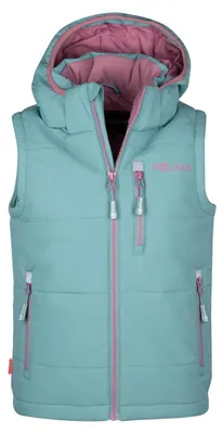 Immagine prodotto di Gilet imbottito Trollkids Kids Narvik Vest XT verde ghiacciaio/orchidea (730-325)