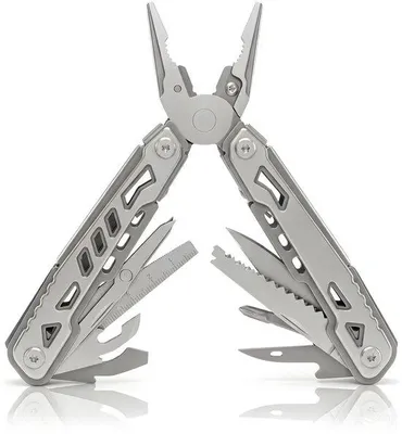 Productafbeelding van 14-in-1 Multitool Roestvrij Staal met Tangen en Zaag