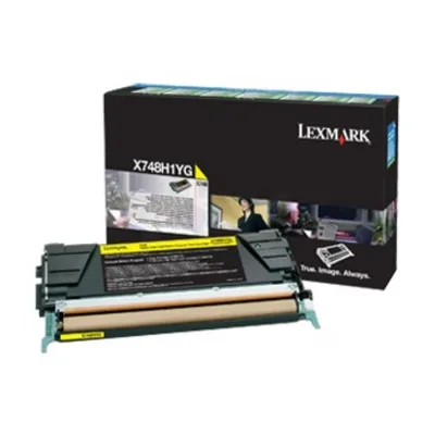 Produktbild von Lexmark X748H3YG, 10000 Seiten, Gelb, 1 Stück(e)