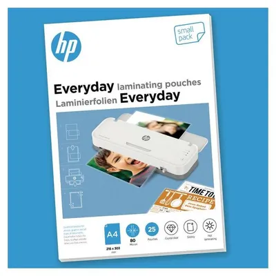Produktbild von HP 9153, Transparent, DIN A4, 216 mm x 303 mm, Thermodruck, 0,08 mm, 245 mm, 345 mm