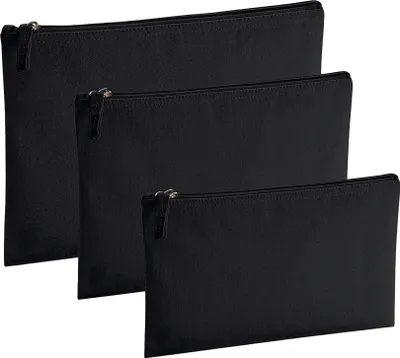 Produktbild von Westford Mill - Beutel, Baumwolle aus biologischem Anbau PC5810 (L) (Schwarz)