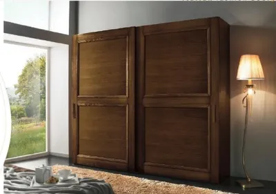 Obrázok produktu pre Šatníková skriňa Šatníková skriňa posuvné dvere dizajnové drevo moderné