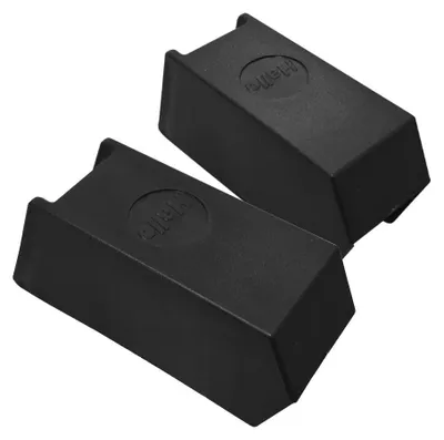 Produktbild von Hailo Abdeckkappen 4497001 für Stepfixleiter schwarz 2 Stück