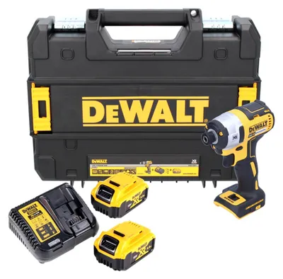 Obrázek produktu pro DeWALT DCF887P2-QW, Rázový utahovák, Černá, Žlutá, 1/4", 3250 ot/min, 205 Nm, 1000 ot/min