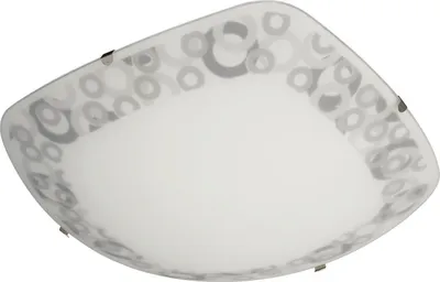 Produktbild von Massive Deckenleuchte 302568710, 1 Glühbirne(n), E27, IP20, Grau, Weiß