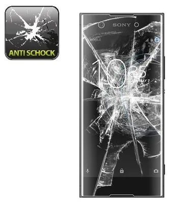 Produktbild von 2x Panzerfolie für Sony Xperia XA1 ANTI-SCHOCK Displayfolie Displayschutz HD KLAR