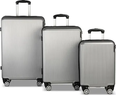 Produktbild von WORLDPACK Trolley-Set "Oslo" 50/60/70 *silber